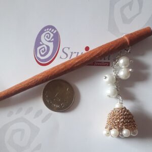 Juda Stick with Crochet Jhumka