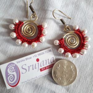 Brass Wire Earrings