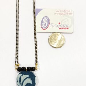 Fabric Pendant Mangalsutra