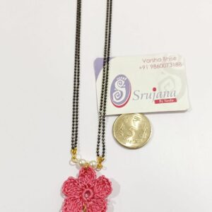 Crochet Flower Mangalsutra