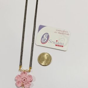 Crochet Flower Mangalsutra