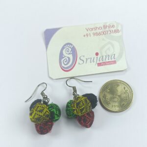 Fabric Earrings
