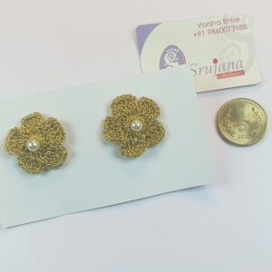 Crochet Flower Earrings