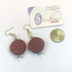 Fabric Earrings
