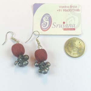 Fabric Earrings