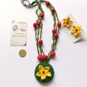 Fabric flower set