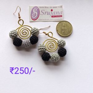 Crochet and Wire Earrings