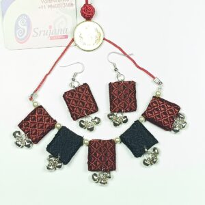 Khann Fabric Set with Ghungroo