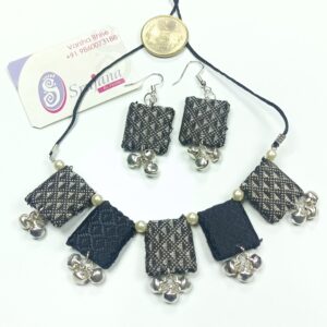 Khann Fabric Set with Ghungroo