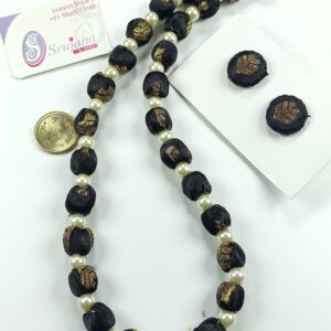 Black Brocade Set