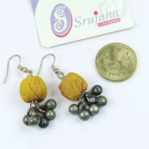 Fabric Earring