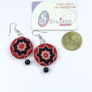 Fabric Earrings