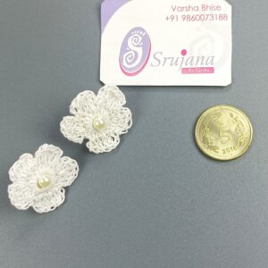 Crochet Flower Earrings