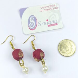 Fabric Earrings