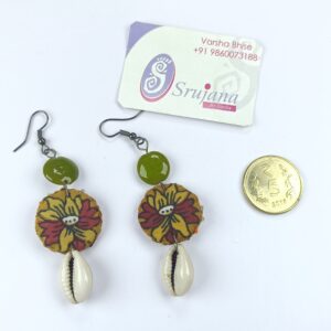 Fabric Earrings