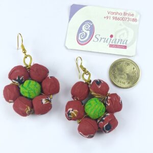 Fabric Earrings