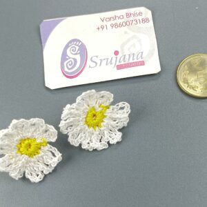 Crochet Flower Earrings