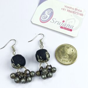 Fabric Earrings