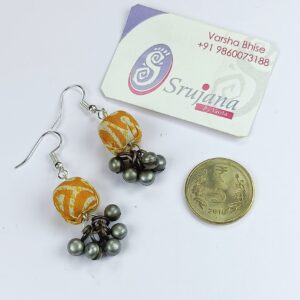 Fabric Earrings
