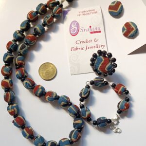 Fabric Beads Set - 02