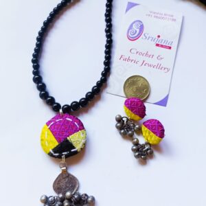 Fabric Set with Patchwork Khann Pendant