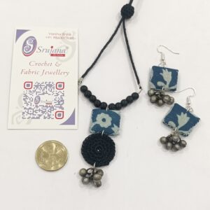 Fabric Square and Crochet Set