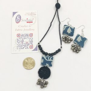 Fabric Square and Crochet Set