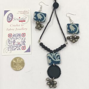 Fabric Square and Crochet Set