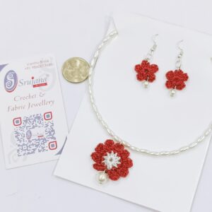 Flower and Pearl Set