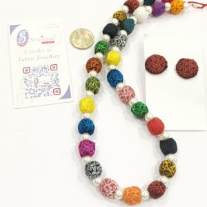 Fabric Set with Khann Beads