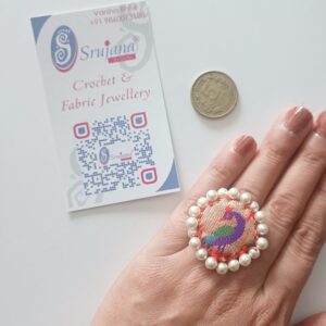 Paithani Mayur Ring