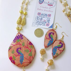 Paithani Mayur Necklace Set